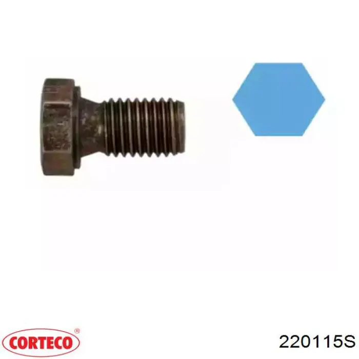Пробка піддона двигуна 220115S Corteco