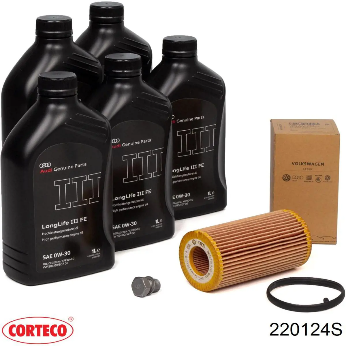 Пробка піддона двигуна 220124S Corteco