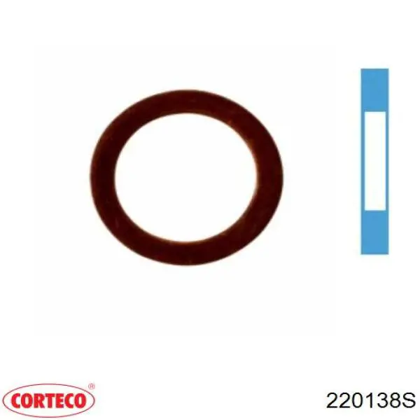 220138S Corteco Пробка піддона двигуна
