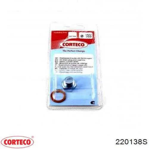 Пробка піддона двигуна Corteco 220138S ціна, від 2.76 USD