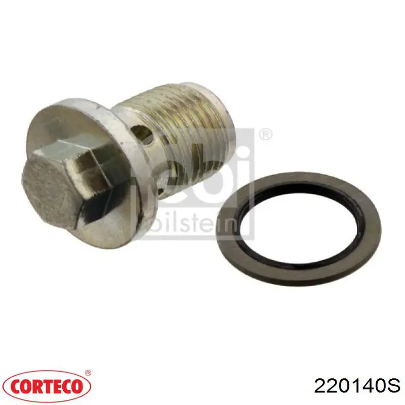 Пробка піддона двигуна 220140S Corteco