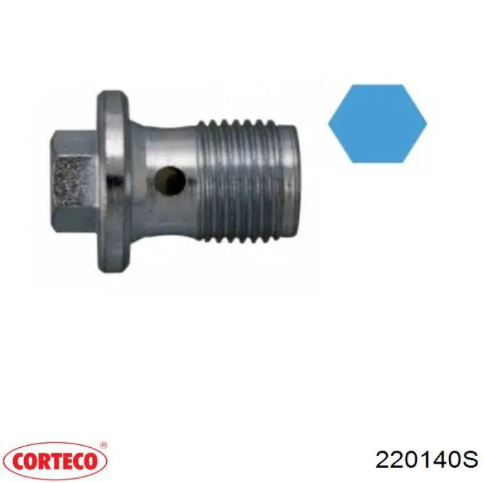 Пробка піддона двигуна Corteco 220140S ціна, від 4.23 USD