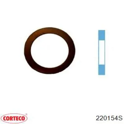 220154S Corteco Пробка піддона двигуна