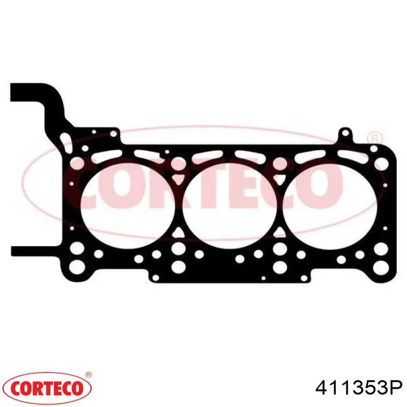 Прокладка ГБЦ Corteco 411353P ціна, від 18.32 USD