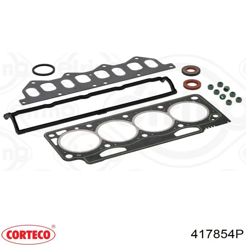 Комплект прокладок двигуна, верхній Corteco 417854P ціна, від 23.03 USD