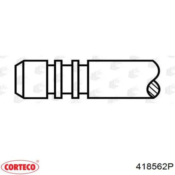 6173218 Ford Комплект прокладок двигуна, верхній