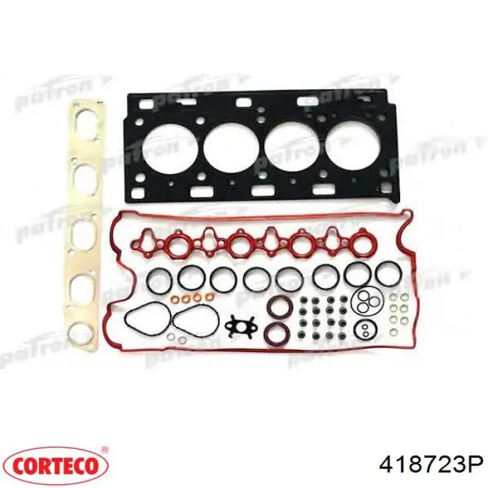 Комплект прокладок двигуна, верхній Corteco 418723P ціна, від 62.45 USD