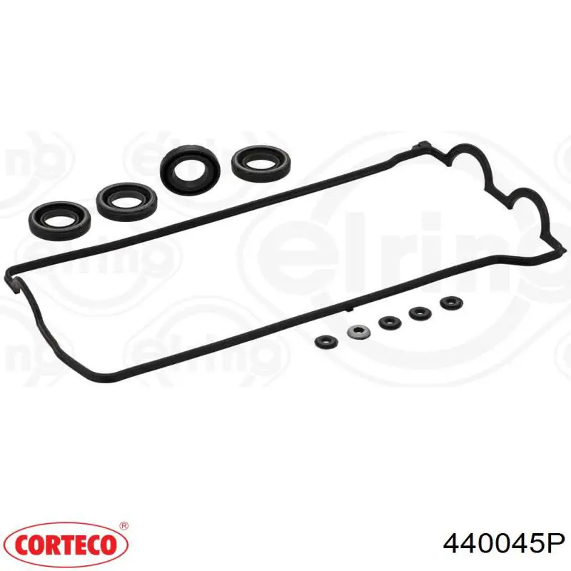 Прокладка клапанної кришки двигуна, комплект Corteco 440045P ціна, від 8.42 USD