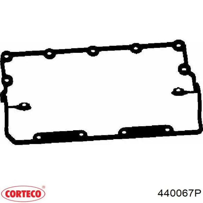 Прокладка клапанної кришки двигуна Corteco 440067P ціна, від 8.80 USD