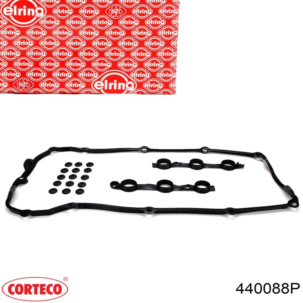 Прокладка клапанної кришки двигуна, комплект Corteco 440088P ціна, від 28.33 USD