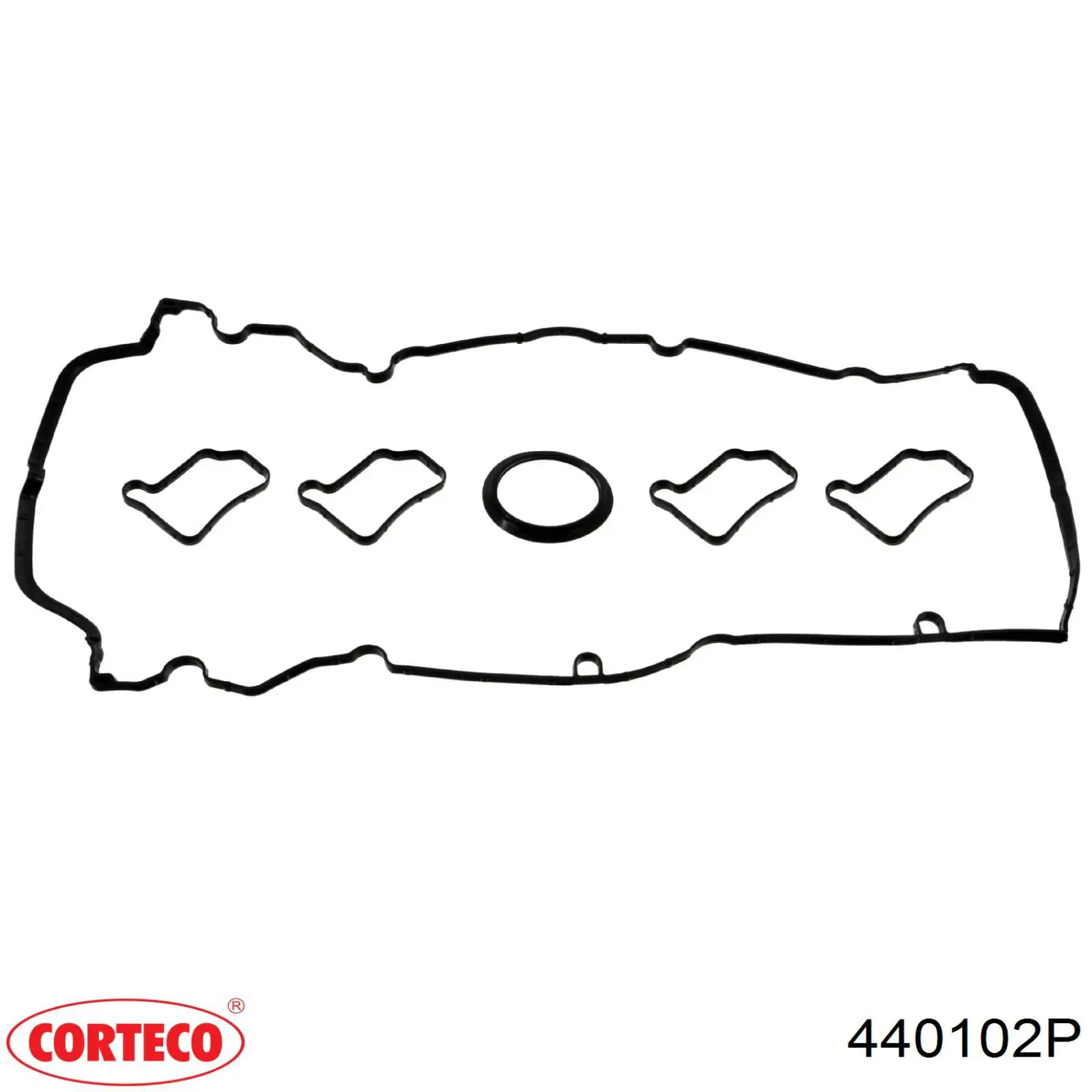 Прокладка клапанної кришки двигуна Corteco 440102P ціна, від 10.82 USD