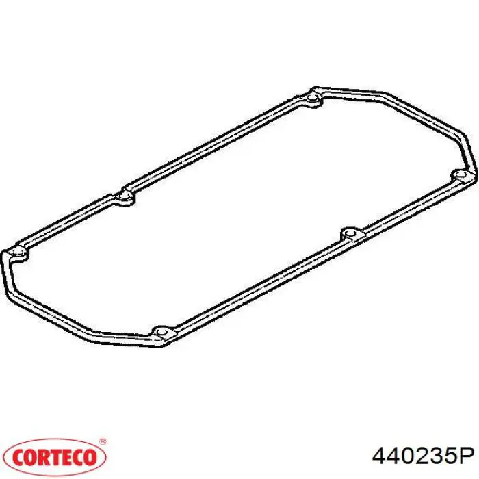 Прокладка клапанної кришки двигуна Corteco 440235P ціна, від 8.29 USD