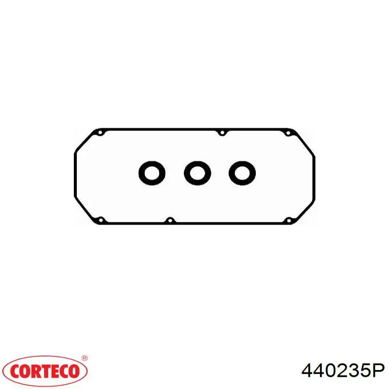 Прокладка клапанної кришки двигуна 440235P Corteco