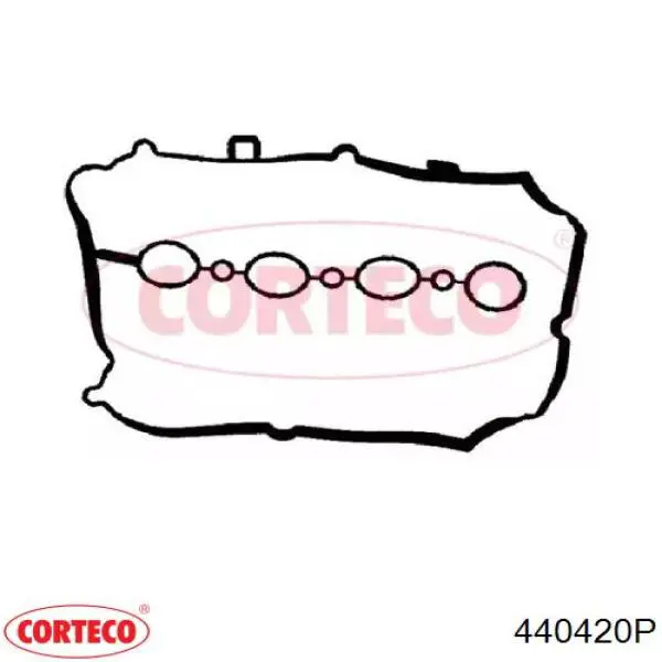 Прокладка клапанної кришки двигуна Corteco 440420P ціна, від 15.19 USD