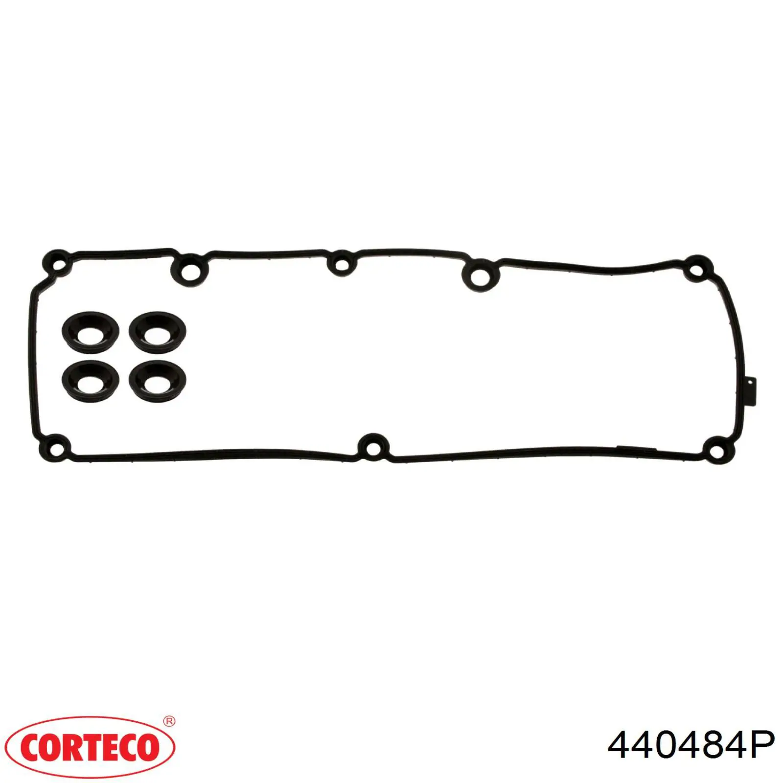 440484P Corteco Прокладка кришки клапанної 