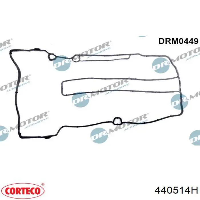 Прокладка клапанної кришки двигуна Corteco 440514H ціна, від 11.18 USD
