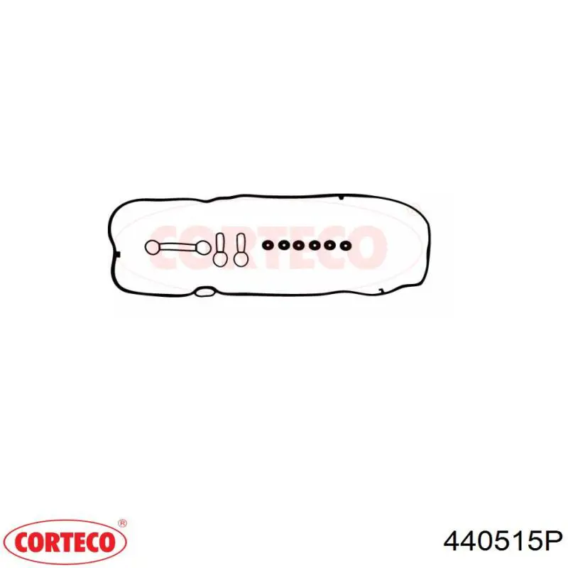 440515P Corteco Прокладка кришки клапанної 