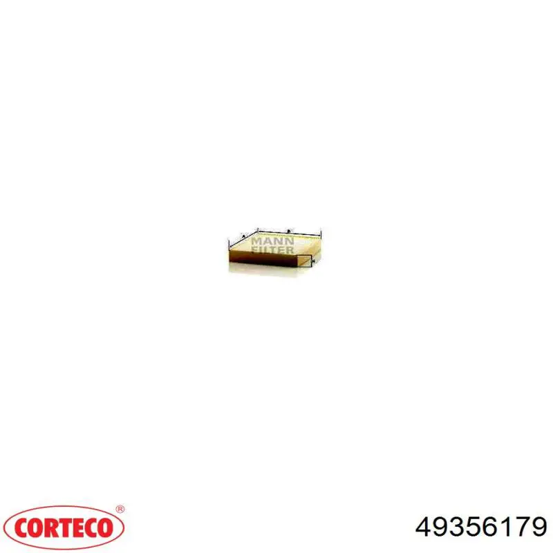 49356179 Corteco Внутрішньосалонний фільтр