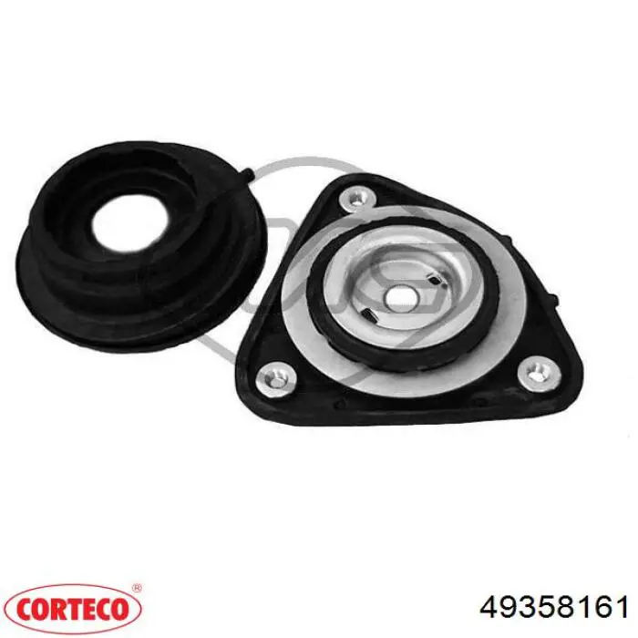 Опора амортизатора переднього 49358161 Corteco