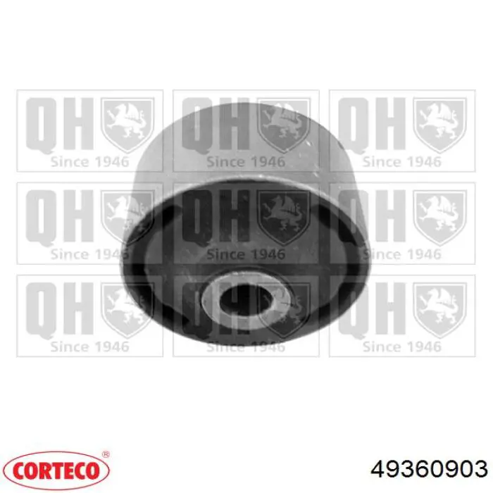 Купити 49360903 Corteco Сайлентблок передньої підвіски