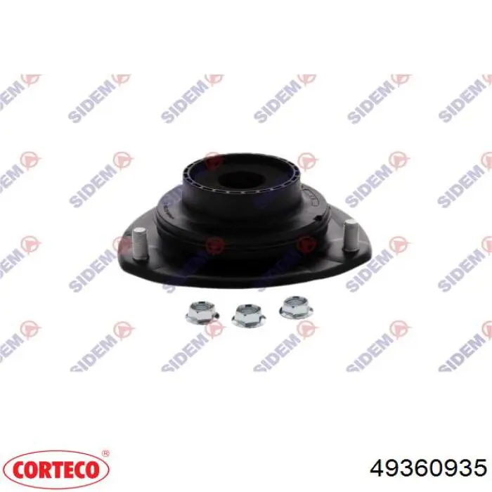 Опора амортизатора переднього 49360935 Corteco