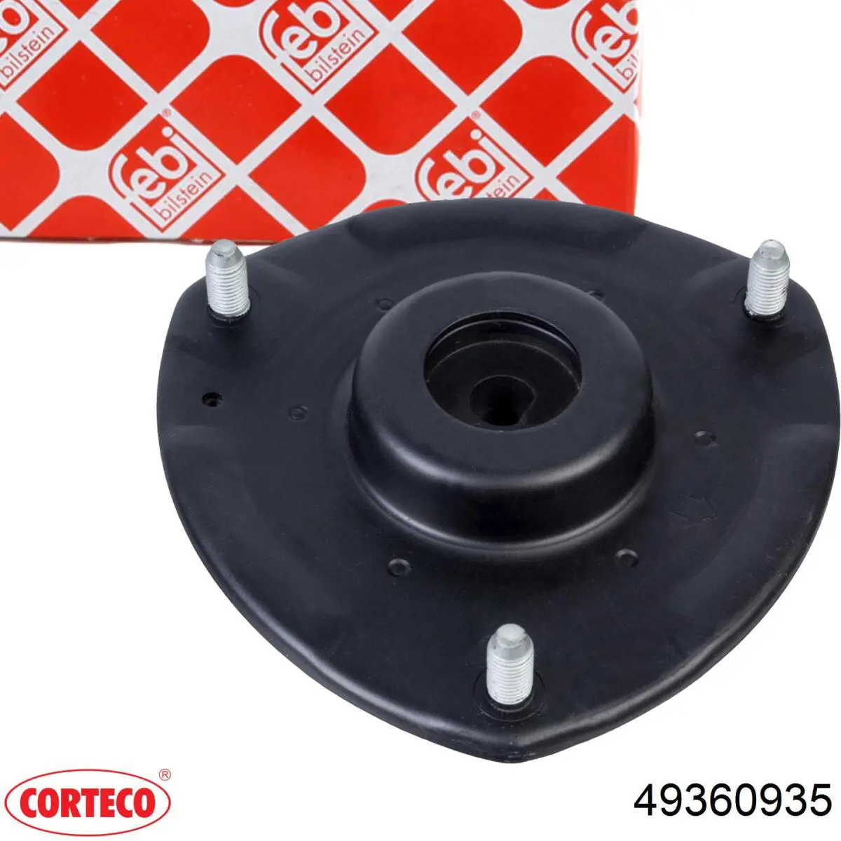 Подушка амортизатора переднього Corteco 49360935