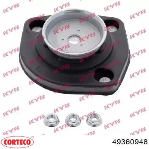 49360948 Corteco Опора амортизатора заднього, правого