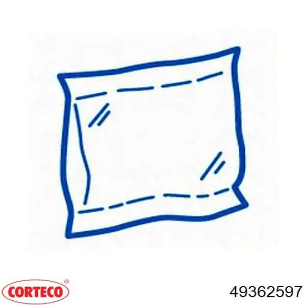 Пробка піддона двигуна 49362597 Corteco