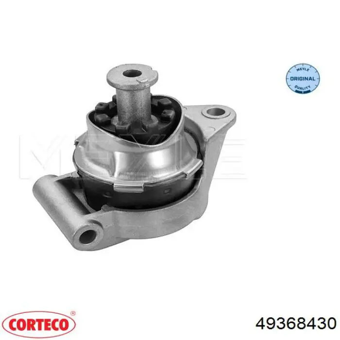 Подушка (опора) двигуна, права 49368430 Corteco
