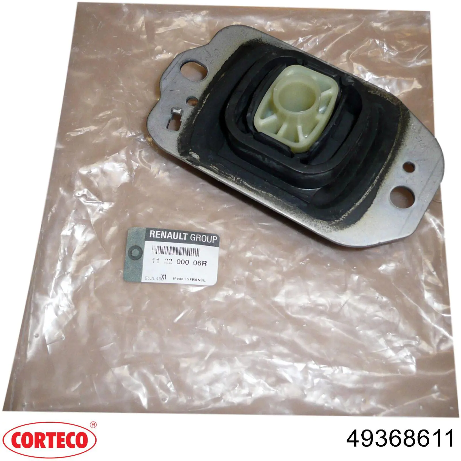 Подушка (опора) двигуна, задня Corteco 49368611 ціна, від 34.41 USD
