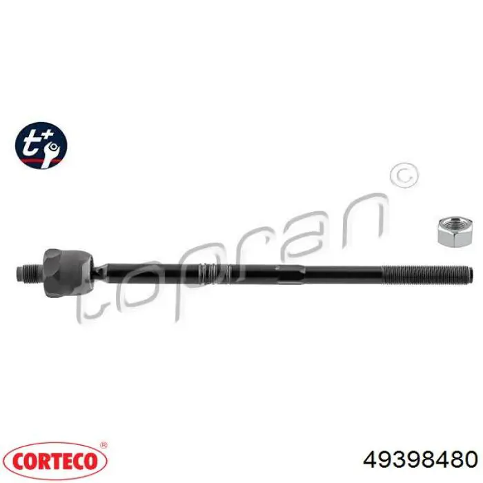 Тяга рульова поперечна Corteco 49398480 ціна, від 13.90 USD