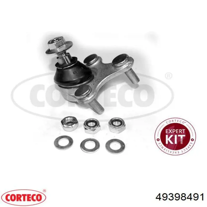 Купити 49398491 Corteco Кульова опора, нижня, ліва