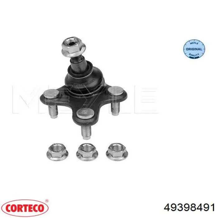 49398491 Corteco Кульова опора, нижня, ліва