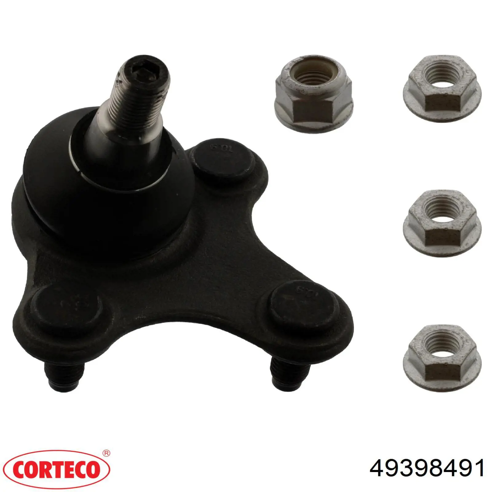 Кульова опора, нижня, ліва Corteco 49398491 ціна, від 10.39 USD