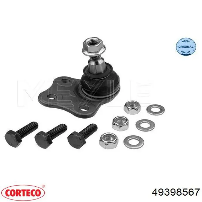 Купити 49398567 Corteco Кульова опора, нижня