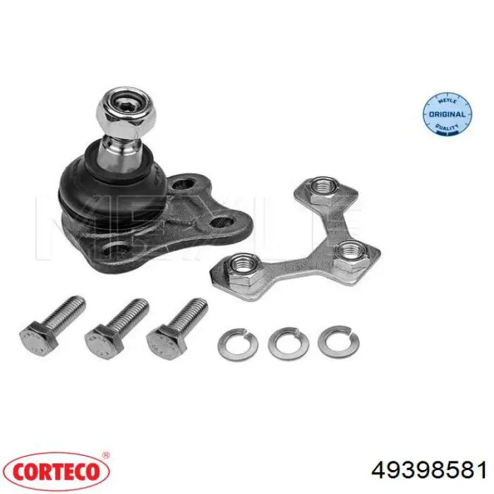 Кульова опора, нижня, ліва Corteco 49398581 ціна, від 10.03 USD
