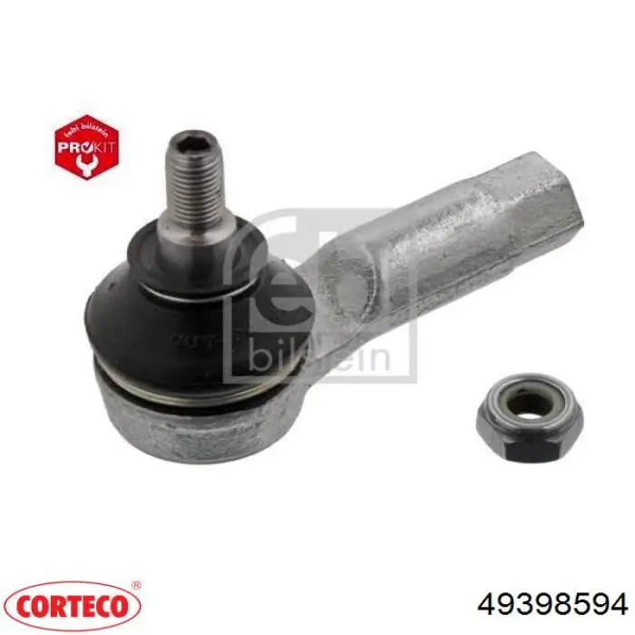 49398594 Corteco Зовнішній наконечник рульової тяги