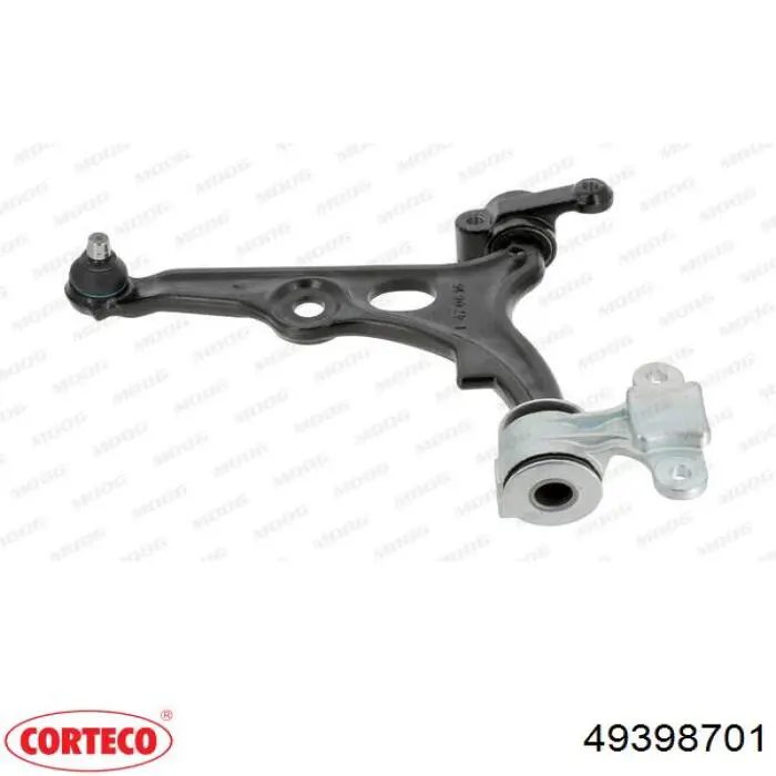 Важіль передній лівий Corteco 49398701 ціна, від 53.94 USD