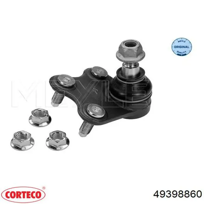 Кульова опора, нижня, права Corteco 49398860 ціна, від 14.46 USD