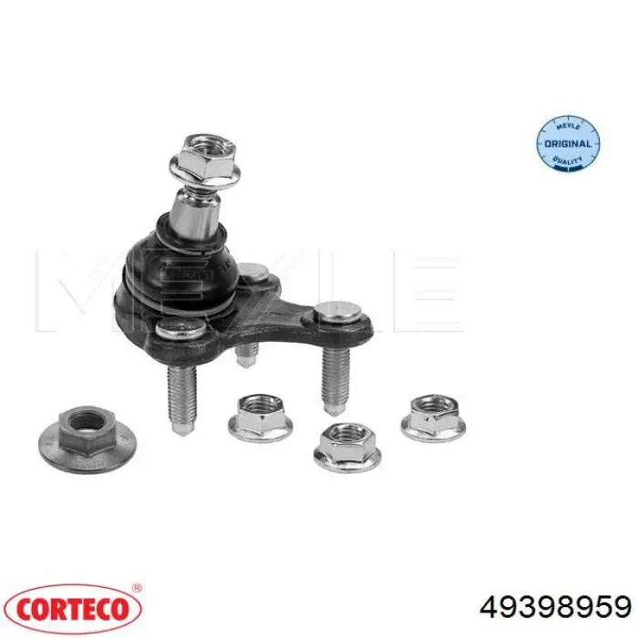 49398959 Corteco Кульова опора, нижня, ліва