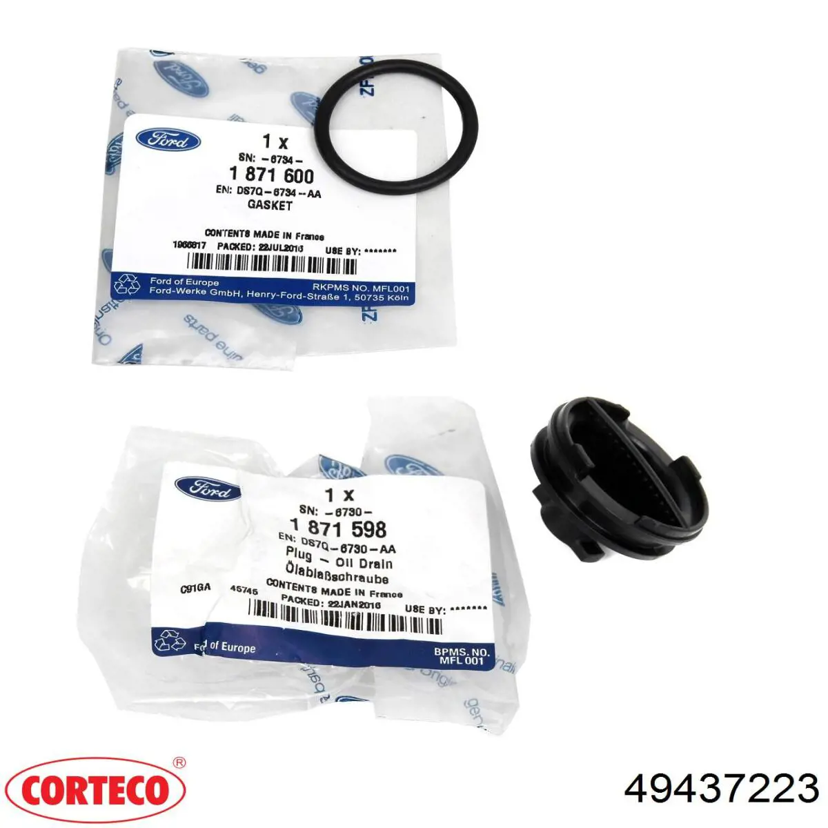 Пробка піддона двигуна Corteco 49437223 ціна, від 6.45 USD