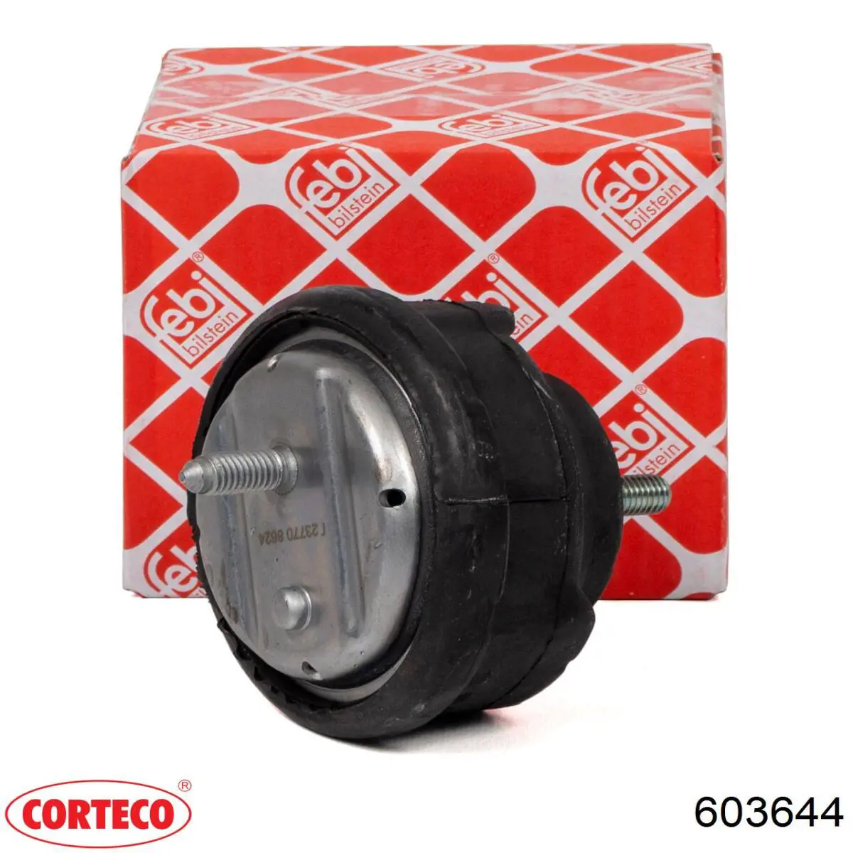 Подушка (опора) двигуна, ліва 603644 Corteco