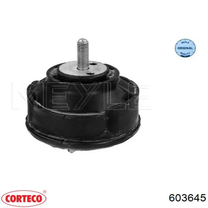 Подушка (опора) двигуна, права 603645 Corteco