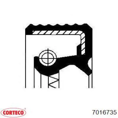 Сальник передньої маточини 07016735 Corteco