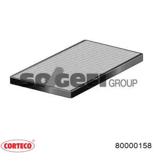 Купити 80000158 Corteco Фільтр салону вугільний