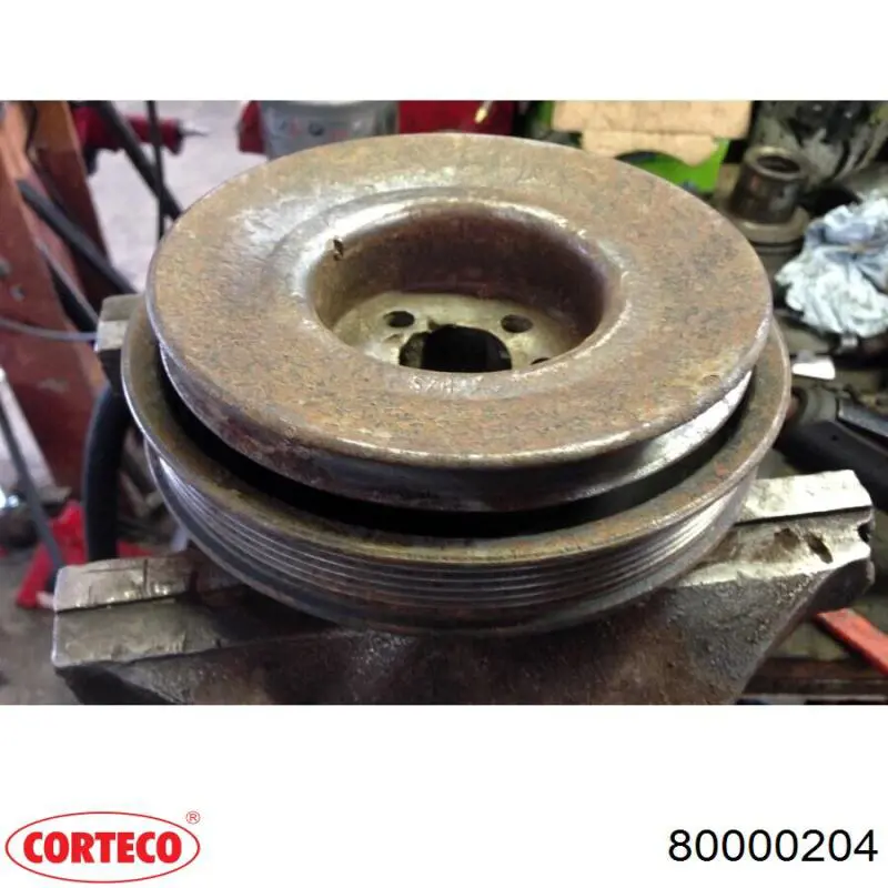 80000204 Corteco Демпфер колінвалу