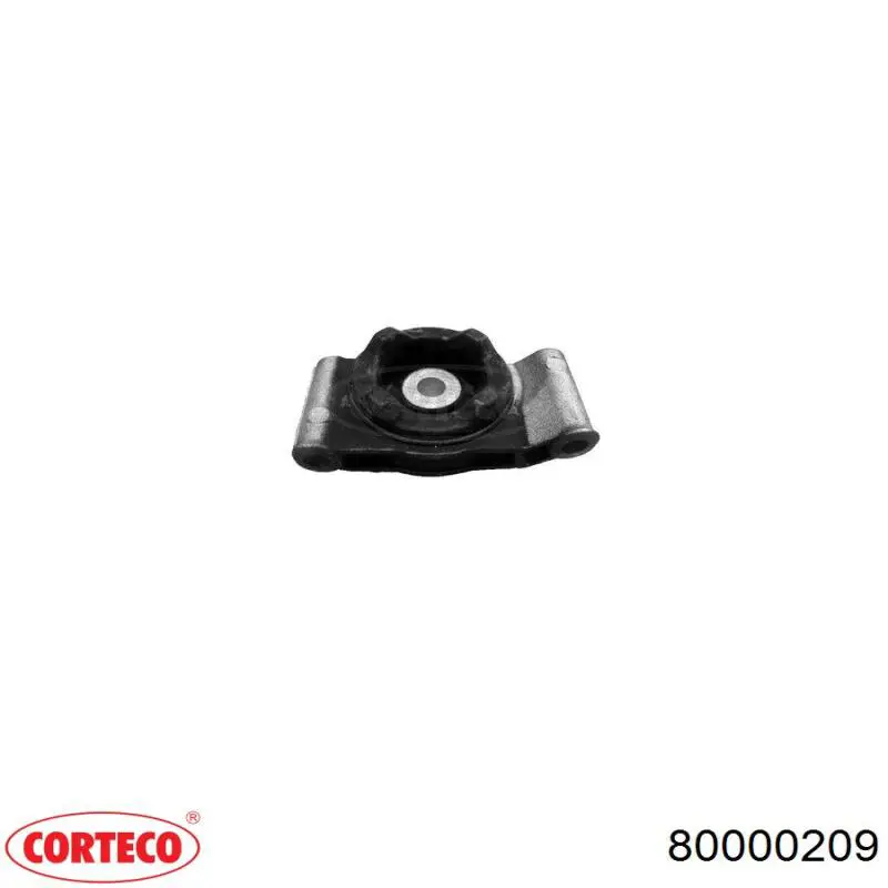 80000209 Corteco подушка трансмісії (опора коробки передач, ліва)