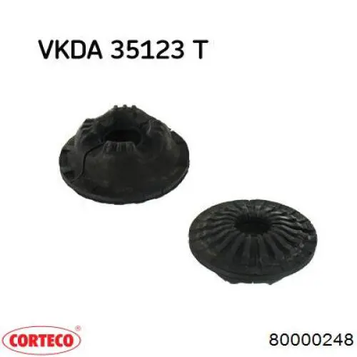 80000248 Corteco Підшипник опори амортизатора