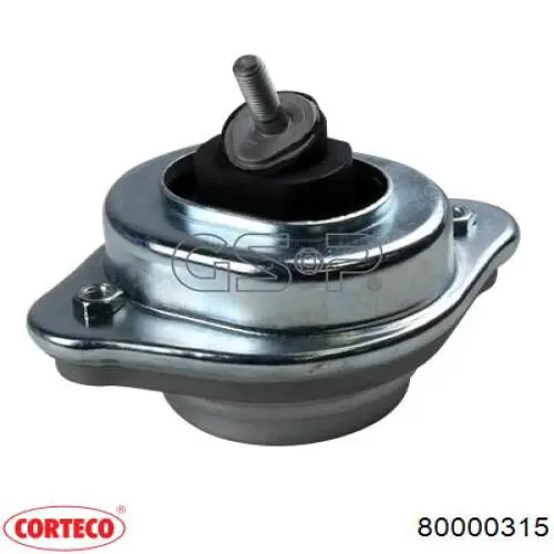 Купити 80000315 Corteco Подушка (опора) двигуна, права
