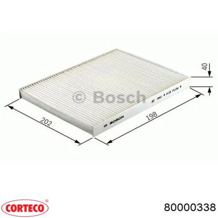 Фільтр салону 80000338 Corteco